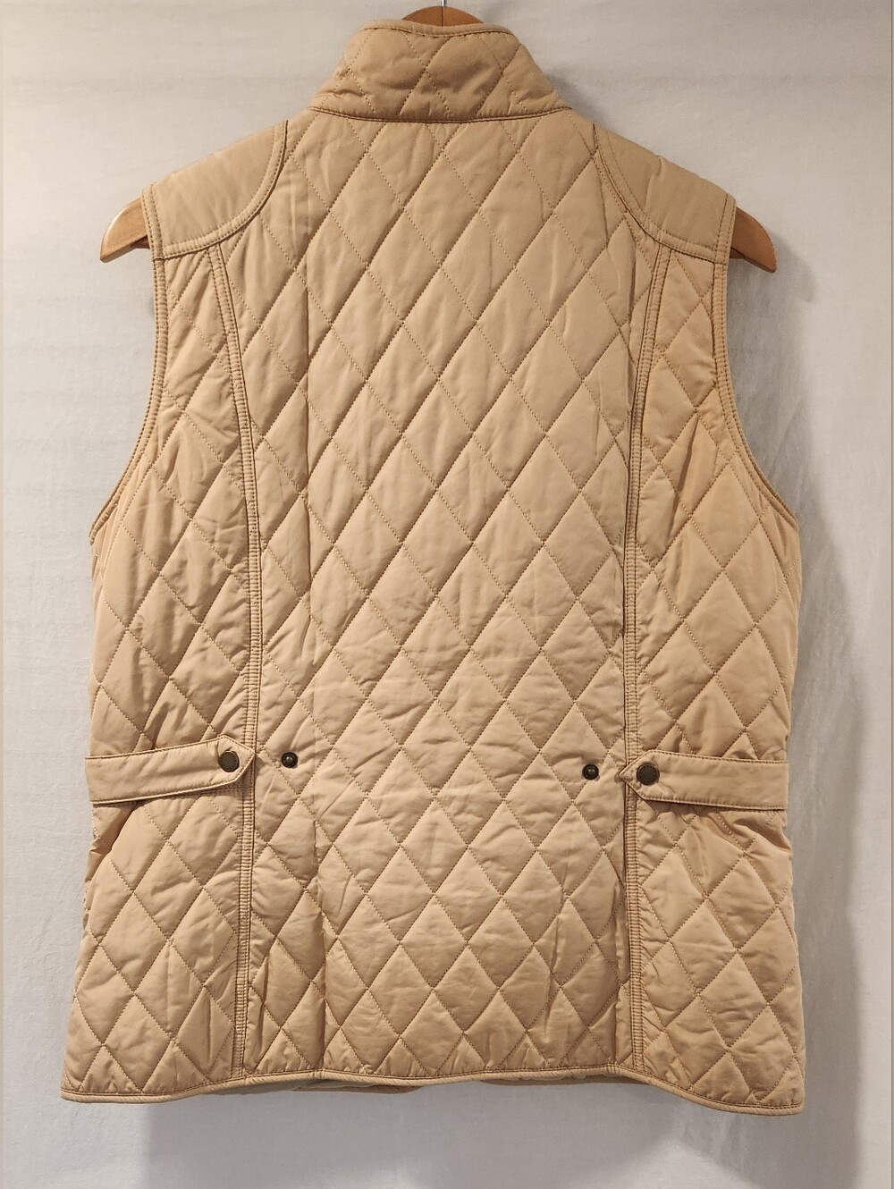Barbour Saddleworth Quilted Gilet Vest Womens Size US 12 - Picture 3 of 11
